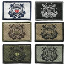 BuckUp Tactical Morale Patch Hook USCG Coast Guard Seal Patches 3x2" - BuckUp Tactical