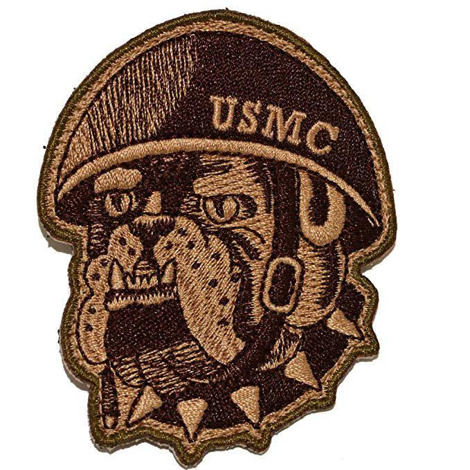 BuckUp Tactical Morale Patch Hook USMC Bulldog Marin Corps Patches 3