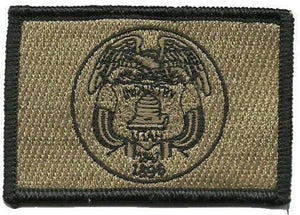 BuckUp Tactical Morale Patch Hook Utah Salt Lake City State Patches 3x2" - BuckUp Tactical
