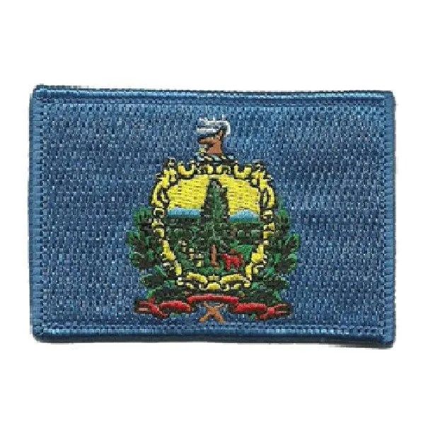 BuckUp Tactical Morale Patch Hook Vermont Montpielier State Patches 3x2