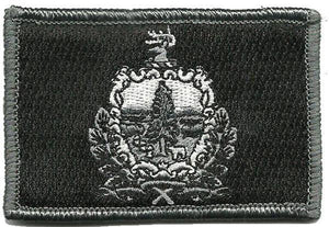 BuckUp Tactical Morale Patch Hook Vermont Montpielier State Patches 3x2" - BuckUp Tactical