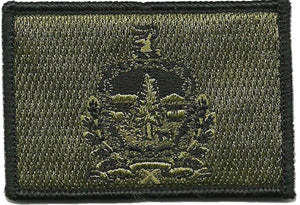 BuckUp Tactical Morale Patch Hook Vermont Montpielier State Patches 3x2" - BuckUp Tactical