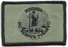 BuckUp Tactical Morale Patch Hook Virginia Richmond State Patches 3x2" - BuckUp Tactical