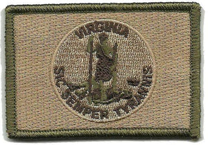 BuckUp Tactical Morale Patch Hook Virginia Richmond State Patches 3x2" - BuckUp Tactical