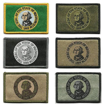 BuckUp Tactical Morale Patch Hook Washington Olympia State Patches 3x2" - BuckUp Tactical