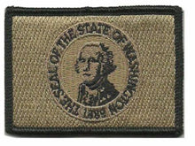 BuckUp Tactical Morale Patch Hook Washington Olympia State Patches 3x2" - BuckUp Tactical