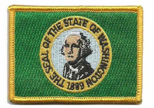 BuckUp Tactical Morale Patch Hook Washington Olympia State Patches 3x2" - BuckUp Tactical