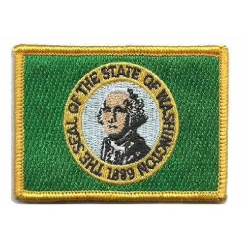 BuckUp Tactical Morale Patch Hook Washington Olympia State Patches 3x2