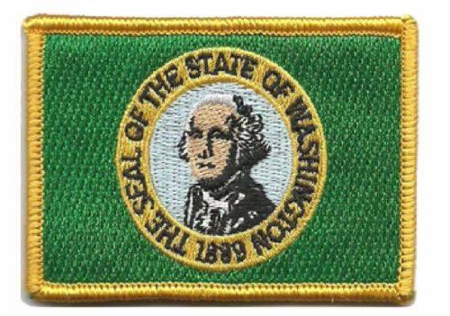 BuckUp Tactical Morale Patch Hook Washington Olympia State Patches 3x2