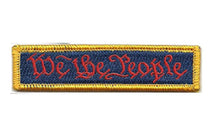 BuckUp Tactical Morale Patch Hook We The People Morale Patches 3.75x1" - BuckUp Tactical