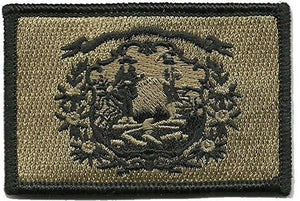 BuckUp Tactical Morale Patch Hook West Virginia Charleston State Patches 3x2" - BuckUp Tactical