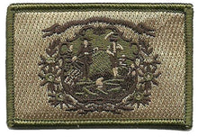 BuckUp Tactical Morale Patch Hook West Virginia Charleston State Patches 3x2" - BuckUp Tactical