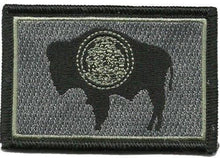 BuckUp Tactical Morale Patch Hook Wyoming Cheyenne State Patches 3x2" - BuckUp Tactical
