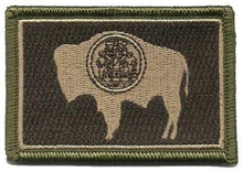 BuckUp Tactical Morale Patch Hook Wyoming Cheyenne State Patches 3x2" - BuckUp Tactical