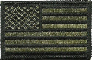 BuckUp Tactical Morale Patch HookUSA US Flag Forward Facing Patches 3x2" - BuckUp Tactical