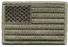 BuckUp Tactical Morale Patch HookUSA US Flag Forward Facing Patches 3x2" - BuckUp Tactical