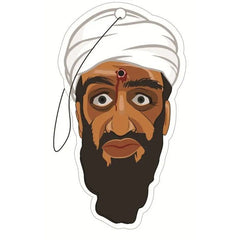 DEAD OSAMA BIN LADEN "BULLET IN THE HEAD" AIR FRESHENER