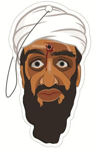 DEAD OSAMA BIN LADEN "BULLET IN THE HEAD" AIR FRESHENER - BuckUp Tactical