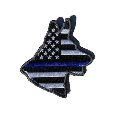 dogv-72 custom order k-9 cutout thin blue line 100 patches.