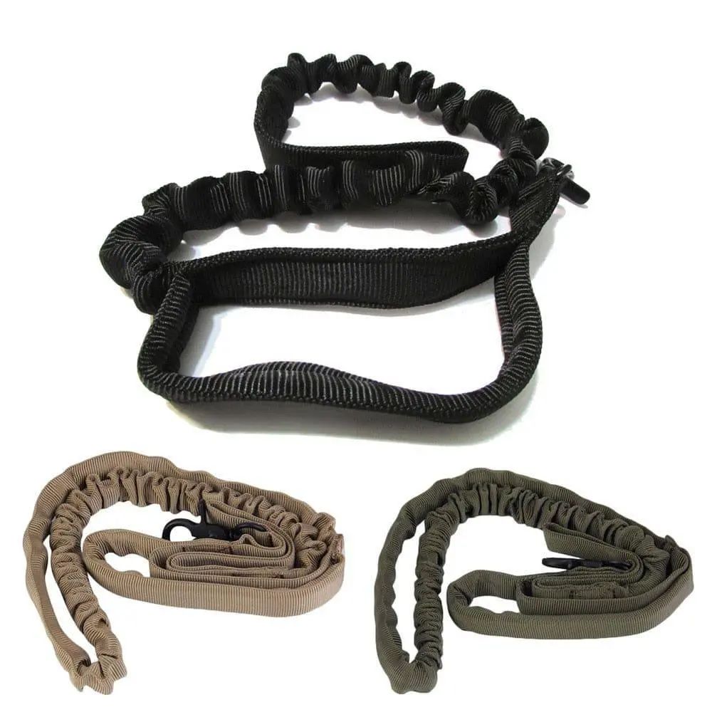 Hot Sale Tactical Police Dog Training Leash Elastic Bungee USA Canine US Military Nylon Outdoor Tool New.