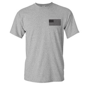 IWO JIMA ATHLETIC GREY T-SHiRT S M L XL 2XL 3XL 4XL 5XL - BuckUp Tactical