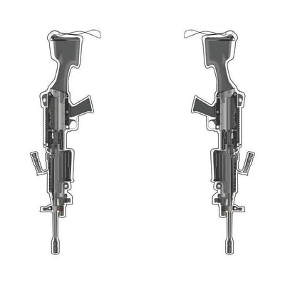M249 "SAW" MACHINE GUN AIR FRESHENER.