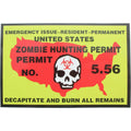 Zombie Permit 3.5x5