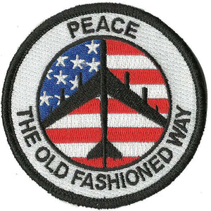 PEACE THE OLD FASHION WAY B-52 3" - BuckUp Tactical