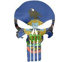 Punisher Skull Pennsylvania Flag Window Decal Sticker Graphic - Multiple Sizes - BuckUp Tactical