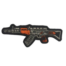 Rubber Tactical Gun Patch 3D PVC Combat Patches Hook Military Morale Armband Army Combat Badge Brassard for Clothes Backpack - BuckUp Tactical