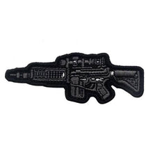 Rubber Tactical Gun Patch 3D PVC Combat Patches Hook Military Morale Armband Army Combat Badge Brassard for Clothes Backpack - BuckUp Tactical