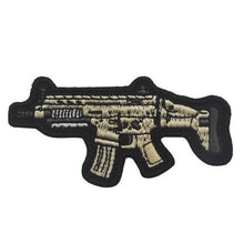 Rubber Tactical Gun Patch 3D PVC Combat Patches Hook Military Morale Armband Army Combat Badge Brassard for Clothes Backpack - BuckUp Tactical