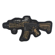 Rubber Tactical Gun Patch 3D PVC Combat Patches Hook Military Morale Armband Army Combat Badge Brassard for Clothes Backpack - BuckUp Tactical