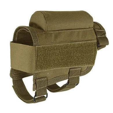Tactical Buttstock Cheek Rest | Ammo Carrier Case.