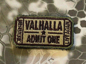 https://www.buckuptactical.com/cdn/shop/products/valhalla-admit-one-velcro-morale-funny-patches-2-650686_300x300.jpg?v=1697467649