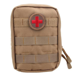 Waterproof Nylon Tactical Molle System Waist Bag Outdoor Sports Medical Military First Aid Sling Pouch Emergency Bag - BuckUp Tactical