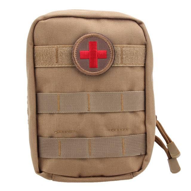 Waterproof Nylon Tactical Molle System Waist Bag Outdoor Sports Medical Military First Aid Sling Pouch Emergency Bag - BuckUp Tactical