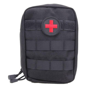 Waterproof Nylon Tactical Molle System Waist Bag Outdoor Sports Medical Military First Aid Sling Pouch Emergency Bag - BuckUp Tactical