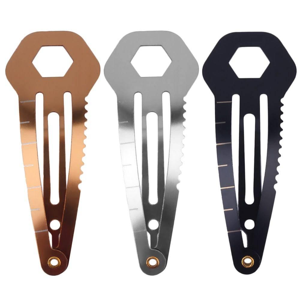 Women's Selfdefense Multi Tool Hair Clip Hairpin Stainless Steel Tactical Multifunctional Hairpin Tool Free Shipping - BuckUp Tactical